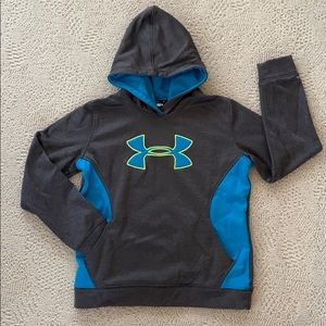Youth size Under Armour hooded sweatshirt